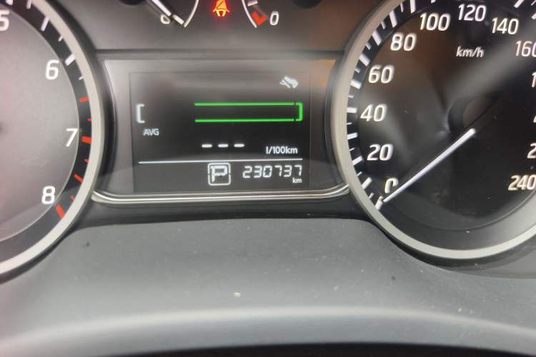 Used Nissan Sylphy 2021 Classic 1.6XE CVT Comfort Edition Odometer Close Up