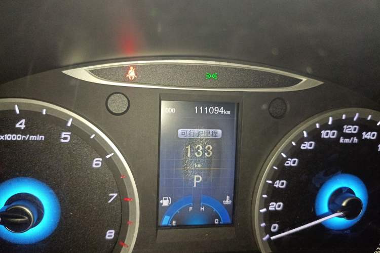 Used CHANGAN Raeton 2013 1.8T Automatic Elite Model China IV Standard Odometer Close Up