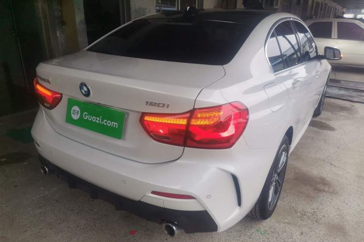 Used BMW 1 Series 2021 Revised 120i M Sport Edition Rear Right 45 Deg