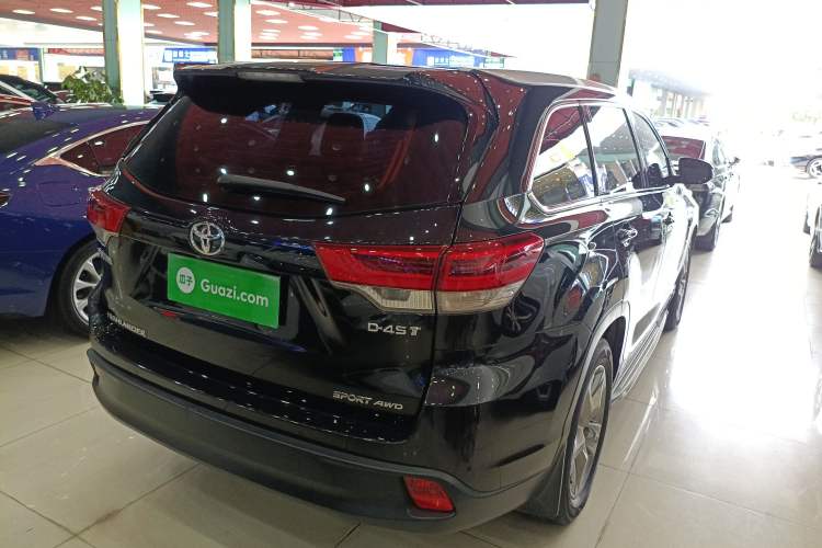 Used Toyota Highlander 2018 2.0T Four-Wheel Drive Luxury Version 7 Seats China VI Standard