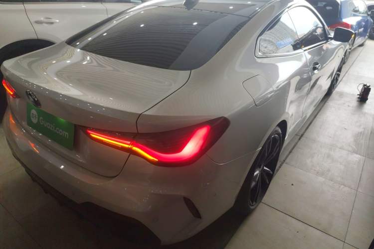 Used BMW 4 Series 2021 425i M Sport Night Edition Rear Right 45 Deg