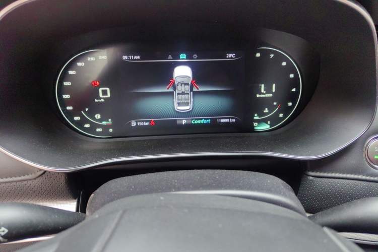 Used Roewe RX5 MAX 2019 300TGI Automatic 4G Connect Luxury Edition Instrument Cluster