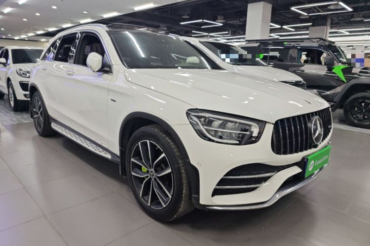 Used Mercedes-Benz GLC 2022 Refreshed GLC 300 L 4MATIC Dynamic Edition Front Right 45 Deg