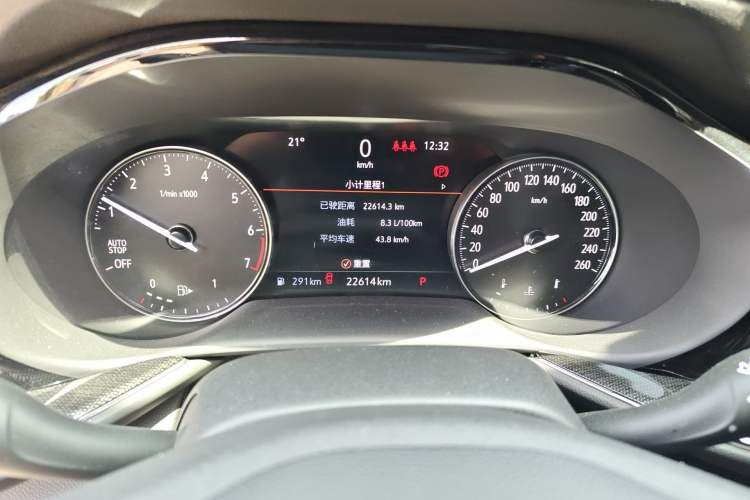 Used Buick Envision 2022 Encore S 552T Two-Wheel-Drive Luxury Model Instrument Cluster