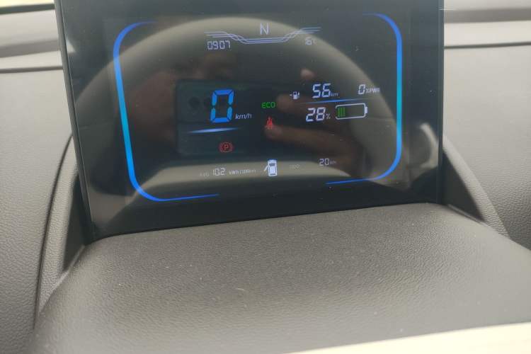 Used CHANGAN NEVO Lumin 2026 Model Treasure Edition 205km Beloved Beige Guoxuan Instrument Cluster