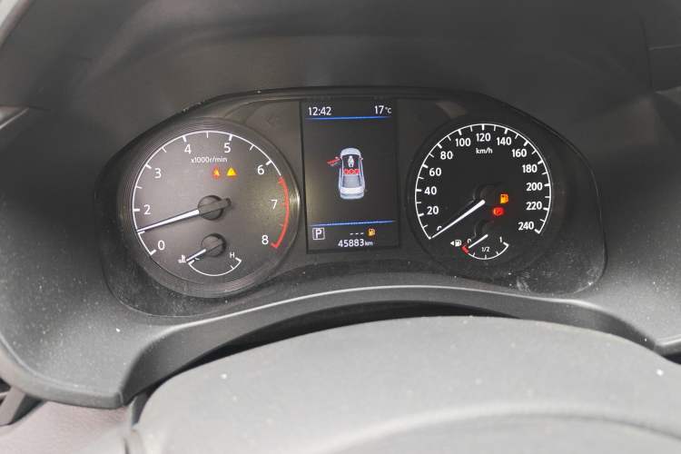 Used Nissan Teana 2021 2.0L XL Comfort Edition Odometer Close Up