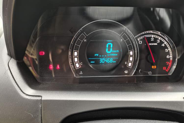 Used Great Wall M4 2012 1.5L Manual Luxury Version Odometer Close Up