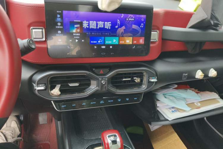 Used Geely Auto icon 2020 1.5TD i9 Audio And AC Panel