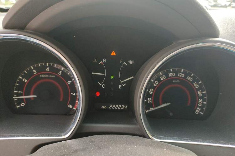 Used Toyota Highlander 2009 2.7L Two-Wheel Drive 7-Seater Luxury Navigation Edition Instrument Cluster