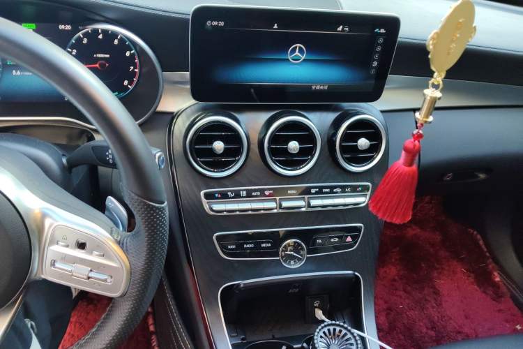 Used Mercedes-Benz C-Class 2021 C 260 L Sport Edition Star Collection Audio And AC Panel