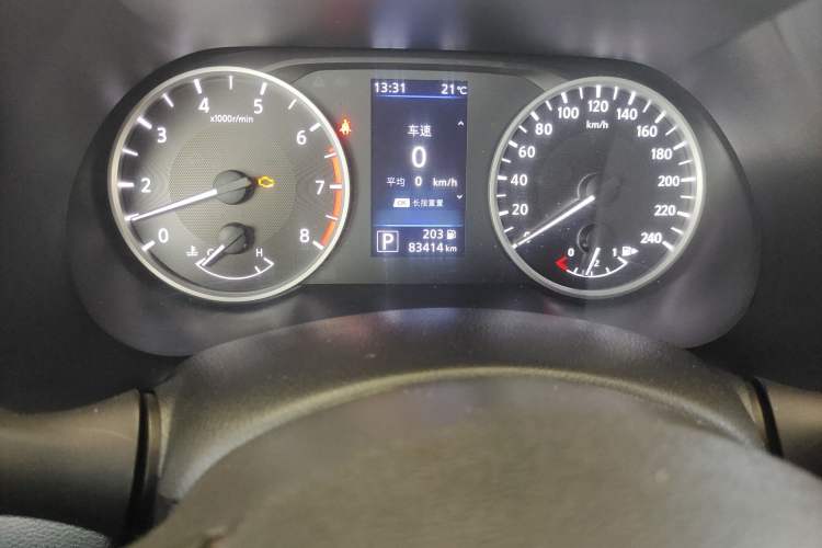 Used Nissan Sylphy 2020 1.6L XL CVT Enjoyment Edition Odometer Close Up