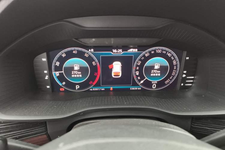 Used Skoda Kodiaq GT 2019 TSI330 Two-Wheel-Drive Luxury Edition China VI Standard Instrument Cluster