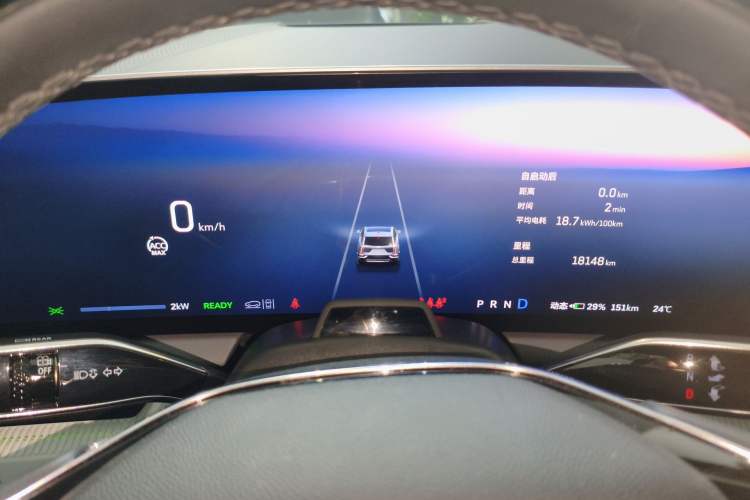 Used Cadillac OPTIQ 2024 Four-Wheel Drive Long-Range Version Instrument Cluster