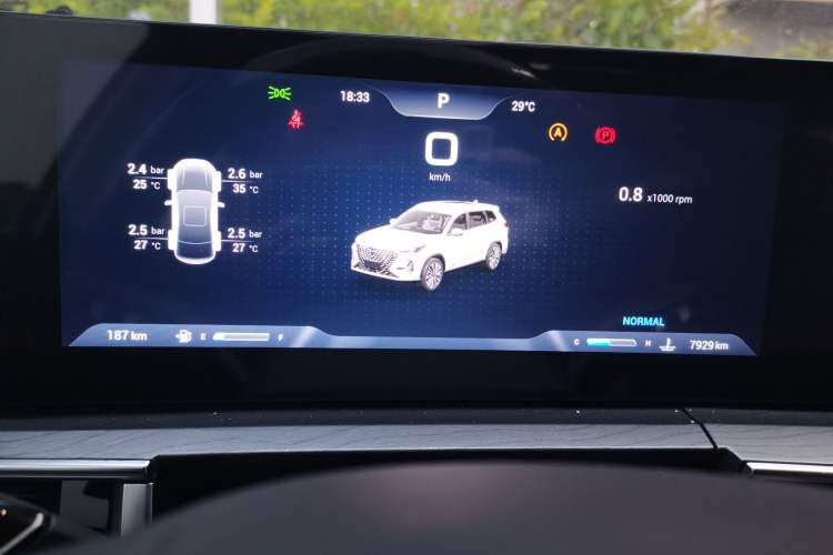 Used Chery Tiggo 8 PRO 2025 290T Two-Wheel-Drive Luxury Edition Instrument Cluster