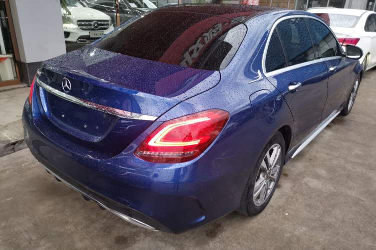 Used Mercedes-Benz C-Class 2021 C 200 L Fashion Edition Sport Version Rear Right 45 Deg