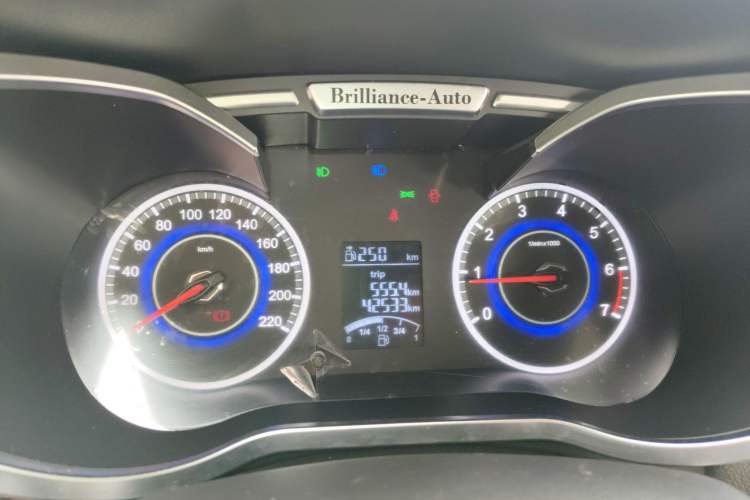 Used Brilliance V3 2016 1.5L Manual Elite Version Instrument Cluster