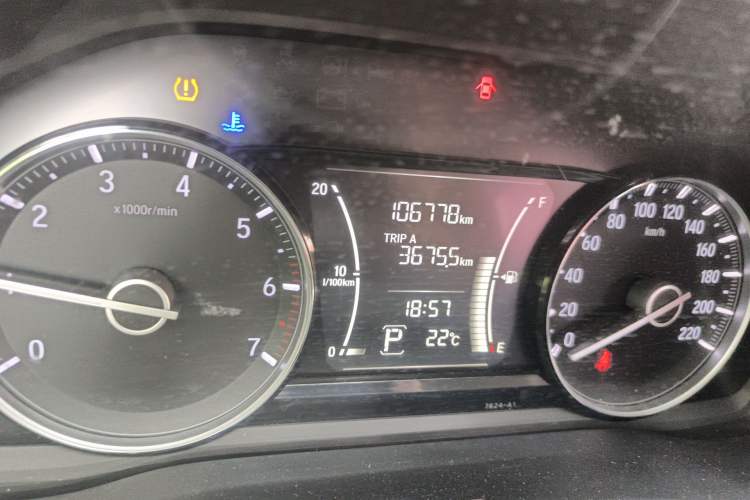 Used Honda Crider 2019 180 Turbo CVT Comfort Edition China V Odometer Close Up