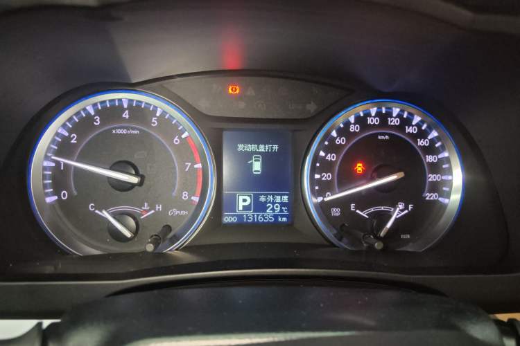 Used Toyota Highlander 2015 2.0T Two-Wheel Drive Luxury Edition 7 Seats Instrument Cluster