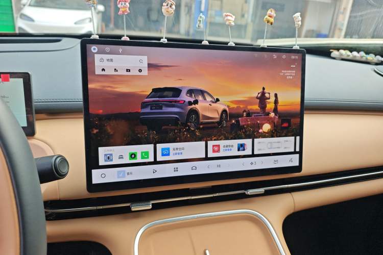 Used Geely Galaxy Xingjian 7 EM-i 2025 120km Exploration+ Version Audio And AC Panel