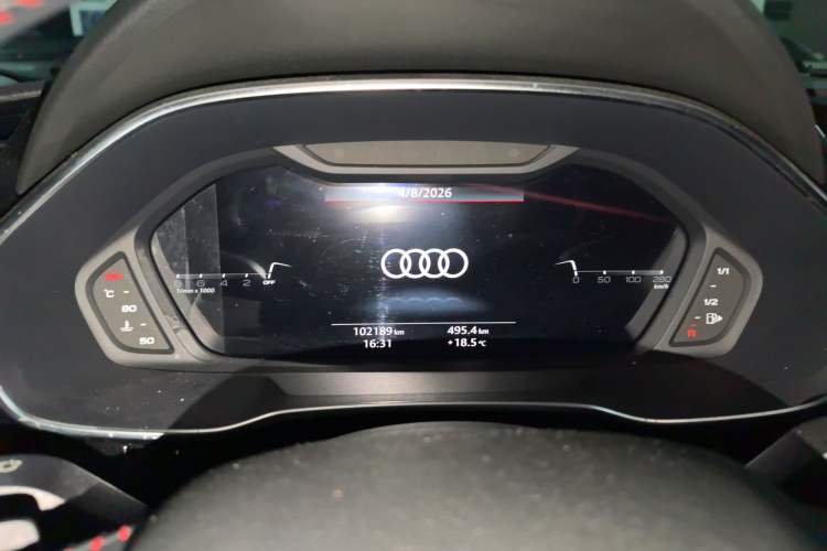 Used Audi Q3 2022 40 TFSI RS Package Performance Model Instrument Cluster