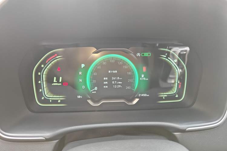 Used Hyundai Tucson 2023 Tucson L 1.5T Automatic Two-Wheel Drive GLX Elite Edition Instrument Cluster