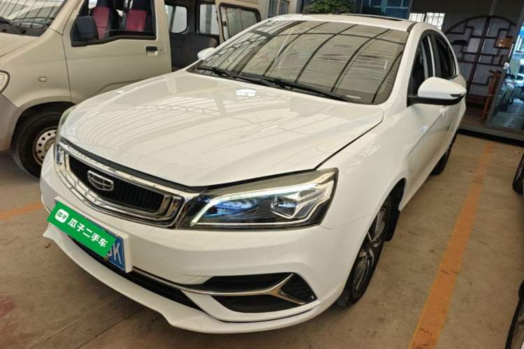 Used Geely Auto Emgrand 2019 Leading Edition 1.5L Manual Upgraded Connectivity Model China V Standard
