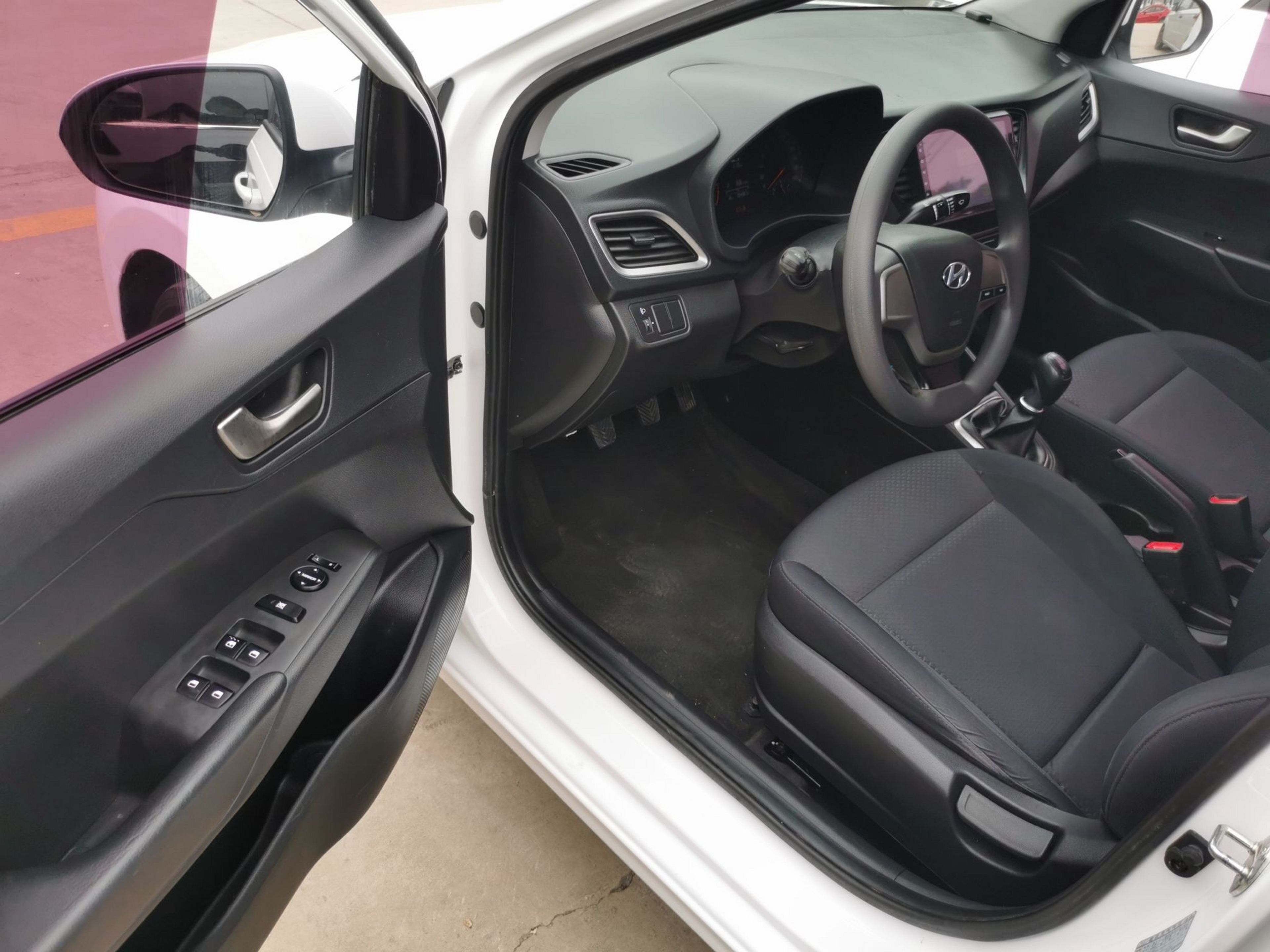 Avant de la voiture