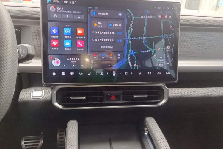 Used JETOUR Traveler 2023 2.0T All-Wheel-Drive CrossPRO Audio And AC Panel