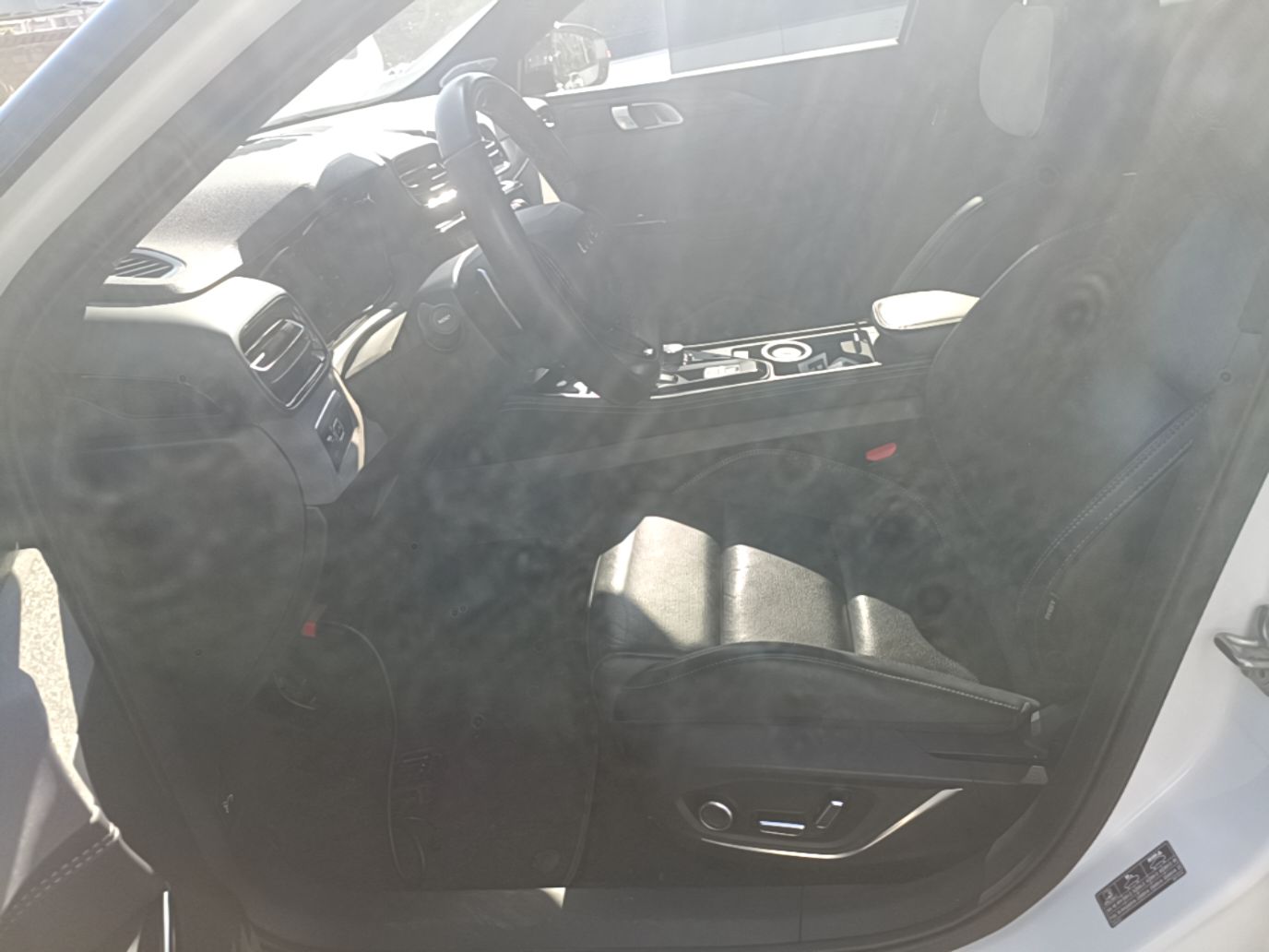 Avant de la voiture