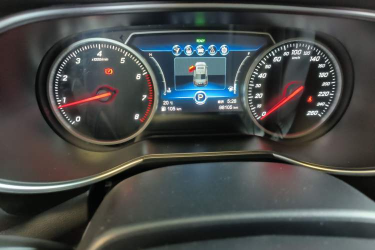 Used Hongqi H5 2020 1.8T Automatic Smart Connect Flagship Edition Instrument Cluster