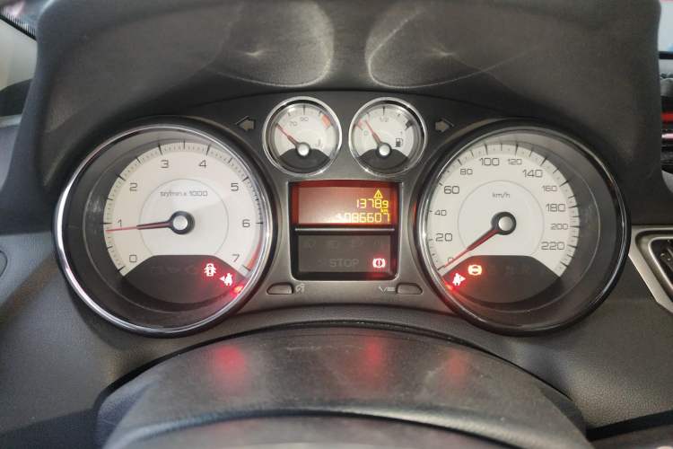 Used Peugeot 308 2014 Enjoy Edition Classic 1.6L Manual YouShang Model Instrument Cluster