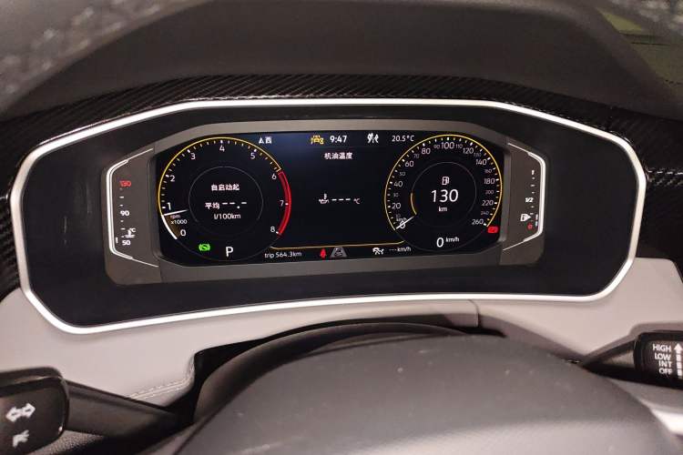 Used Volkswagen Tayron 2024 300TSI Two-Wheel-Drive Luxury Plus Advanced Version Instrument Cluster