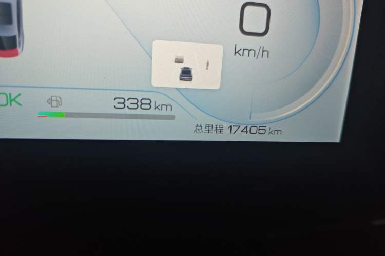 Used BYD Seal 06 New Energy 2024 DM-i 120KM Luxury Model Odometer Close Up