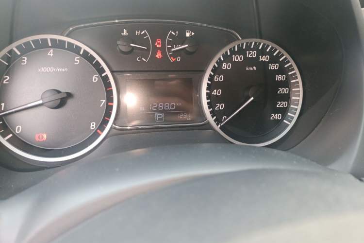 Used Nissan Sylphy 2022 Classic 1.6XE CVT Comfort Edition Odometer Close Up
