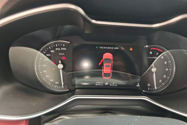Used MG 6 2017 20T Automatic Trophy Prestige Internet Edition China V Standard Instrument Cluster