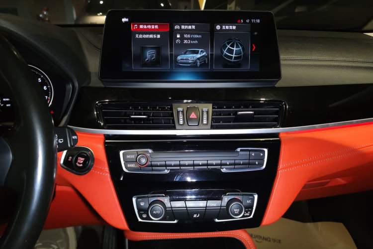 Used BMW X2 2022 sDrive25i M Sport Package Audio And AC Panel