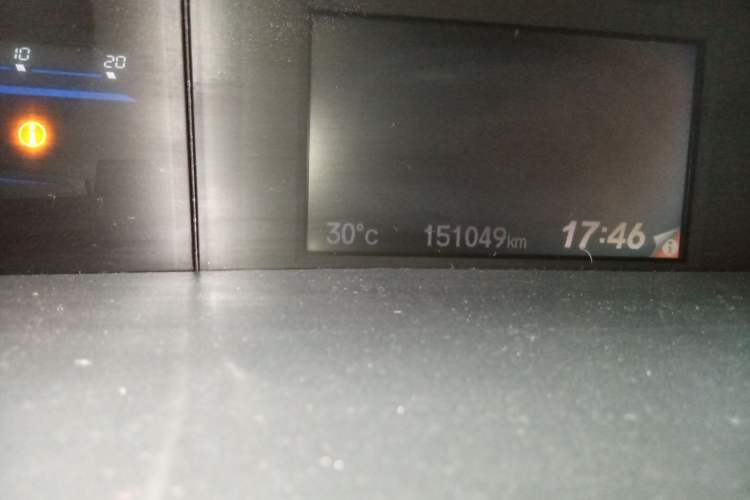 Used Honda Civic 2012 1.8L automatic luxury edition Odometer Close Up