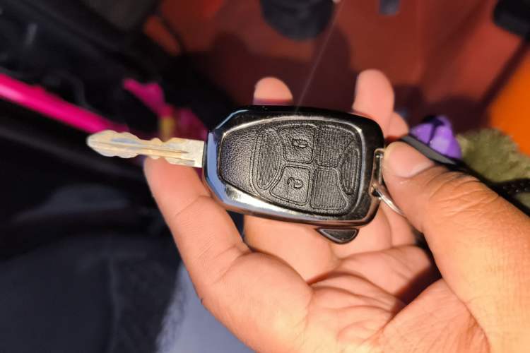 Used Jeep Wrangler 2011 3.8L Sahara Four-Door Edition Vehicle Key