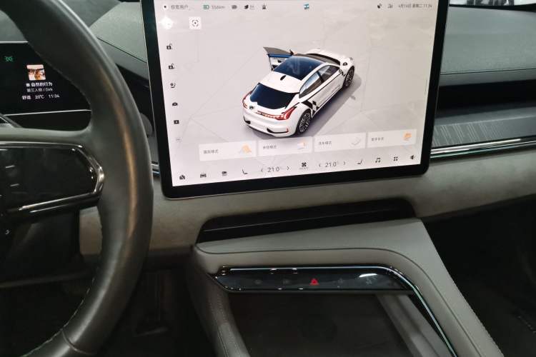 Used Zeekr 001 2023 WE Edition 100 kWh Audio And AC Panel