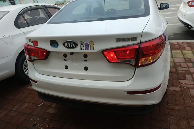 Used Kia K2 2015 Sedan 1.4L MT GLS Rear