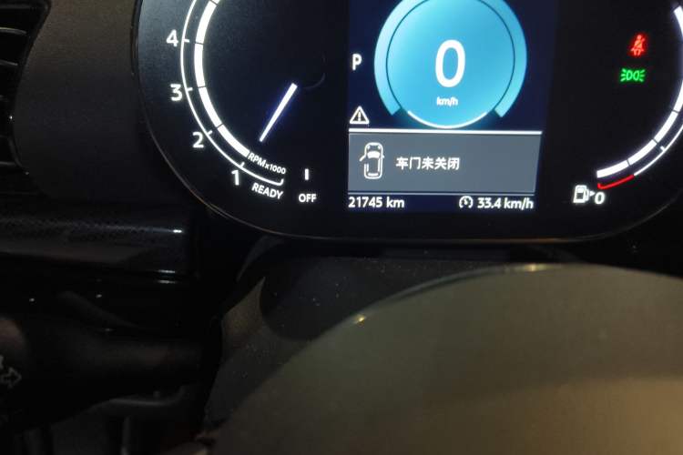 Used MINI Clubman 2023 Refresh 1.5T COOPER Connoisseur Odometer Close Up