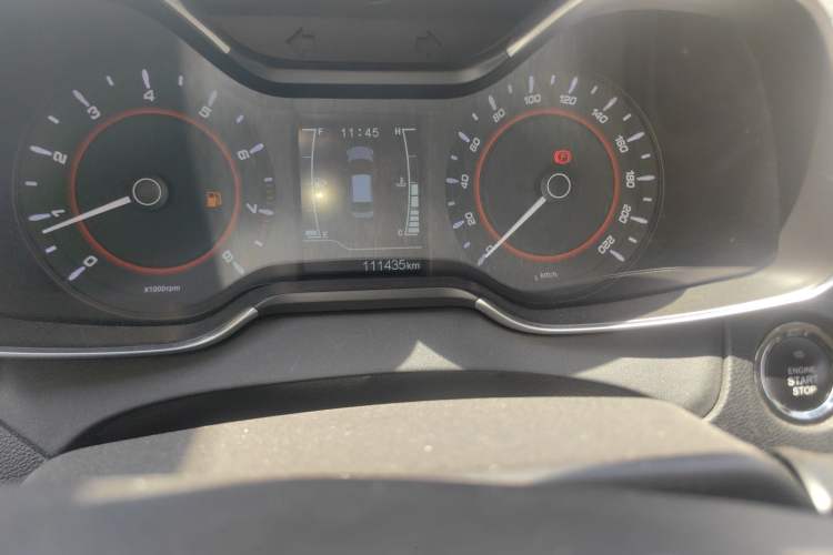 Used Chery Arrizo 5 2018 1.5L Manual Tribute to Youth Edition Odometer Close Up