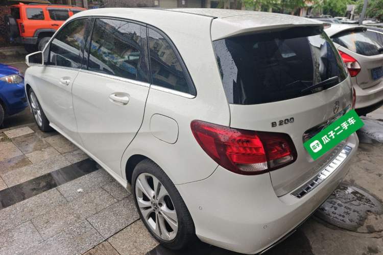 Used Mercedes-Benz B-Class 2017 B 200 Sport Edition Rear Left 45 Deg