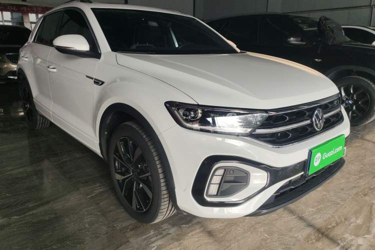 Used Volkswagen T-ROC 2023 300TSI DSG Two-Wheel-Drive Chen Guang Edition Front Right 45 Deg