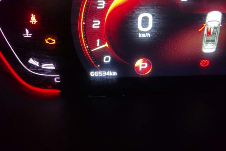 Used Geely Auto Binray 2018 14T CVT Binyi Edition Odometer Close Up