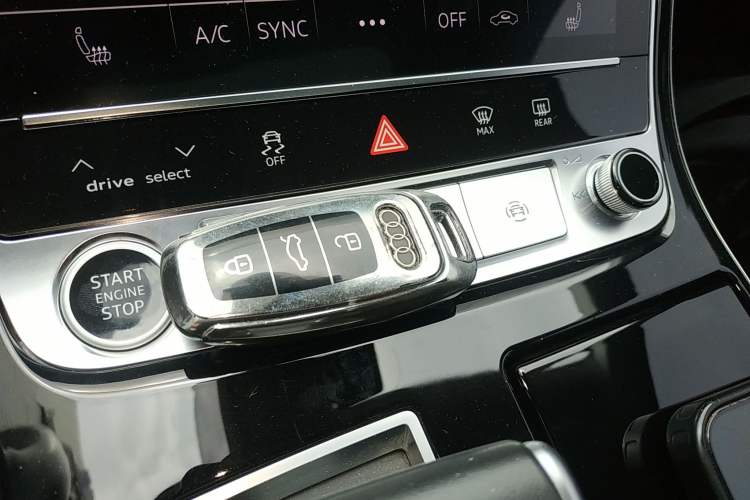 Used Audi A8 2021 A8L 50 TFSI quattro Comfort Model Vehicle Key