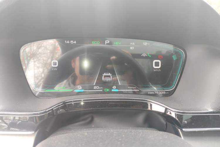 Used BYD Tang New Energy 2021 DM-i 112KM Prestige Model Instrument Cluster