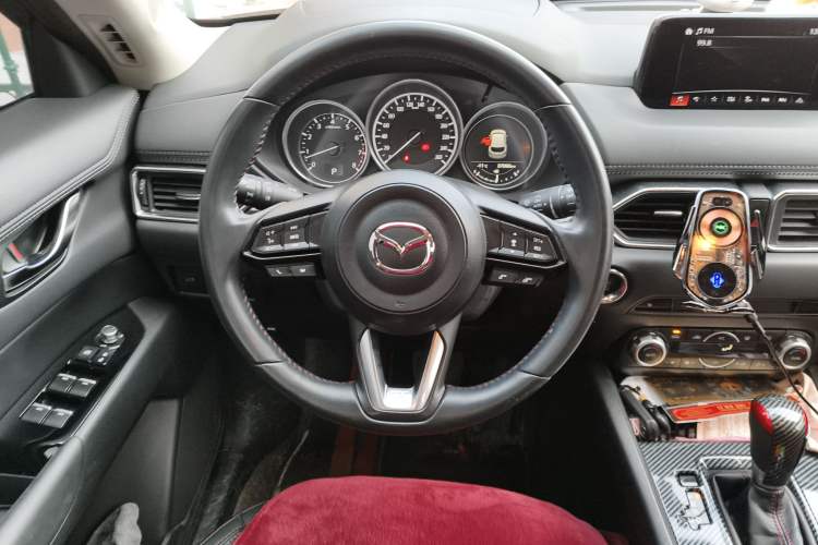 Used Mazda CX-5 2021 2.0L Automatic Two-Wheel Drive Black Knight Steering Wheel