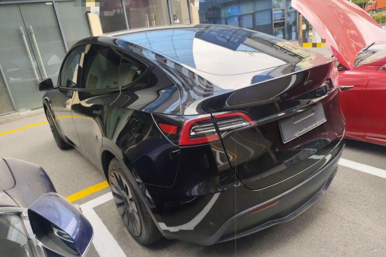 Used Tesla Model Y 2022 Revised Version Rear-Wheel Drive Rear Left 45 Deg