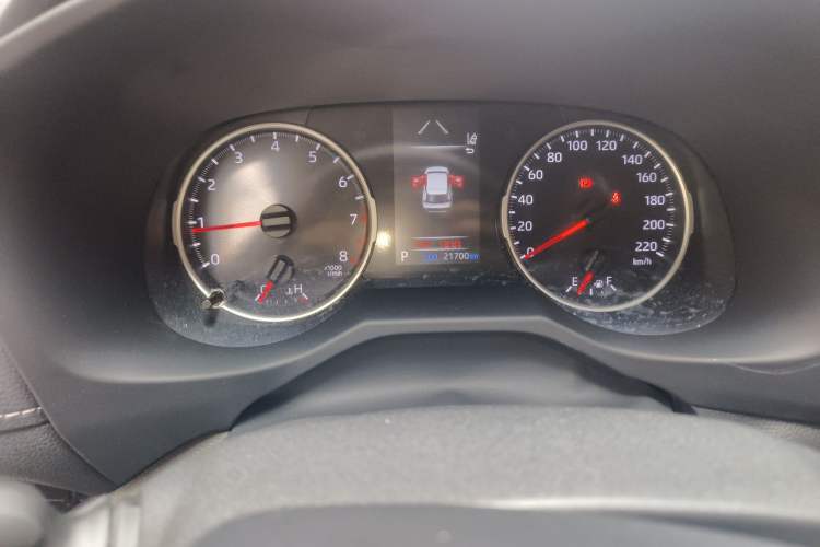 Used Toyota Wildlander 2023 2.0L CVT Two-Wheel Drive Urban Edition Odometer Close Up